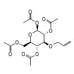 1,2,4,6-Tetra-O-acetyl-3-O-allyl-beta-D-glucopyranose