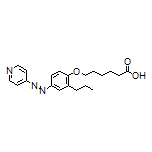 6-[2-Propyl-4-(4-pyridylazo)phenoxy]hexanoic Acid