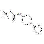 4-(Boc-amino)-1-cyclopentylpiperidine