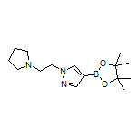 1-[2-(1-Pyrrolidinyl)ethyl]-1H-pyrazole-4-boronic Acid Pinacol Ester