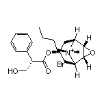 (1R,2R,4S,5S,7s,9R)-9-Butyl-7-[[(S)-3-hydroxy-2-phenylpropanoyl]oxy]-9-methyl-3-oxa-9-azatricyclo[3.3.1.02,4]nonan-9-ium Bromide