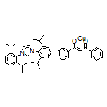 [1,3-Bis(2,6-diisopropylphenyl)imidazol-2-ylidene](1,3-diphenyl-1,3-propanedionato)copper(I)
