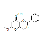 Methyl 4,6-O-Benzylidene-2-deoxy-alpha-D-erythro-hexopyranosid-3-ulose Oxime