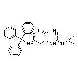 (R)-2-[(tert-Butoxycarbonyl)amino]-4-oxo-4-(tritylamino)butanoic Acid