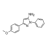 5-Amino-3-(4-methoxyphenyl)-1-phenylpyrazole