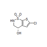 (S)-6-Chloro-4-hydroxy-3,4-dihydro-2H-thieno[3,2-e][1,2]thiazine 1,1-Dioxide