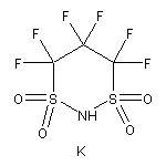 4,4,5,5,6,6-Hexafluorodihydro-4H-1,3,2-dithiazine 1,1,3,3-Tetraoxide Potassium Salt