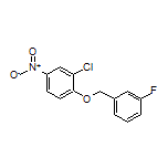 2-Chloro-1-[(3-fluorobenzyl)oxy]-4-nitrobenzene