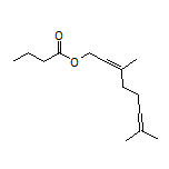 3,7-Dimethyl-2,6-octadienyl Butyrate