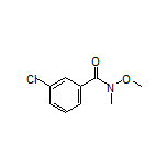 3-Chloro-N-methoxy-N-methylbenzamide