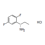 (S)-1-(2,5-Difluorophenyl)-1-propanamine Hydrochloride