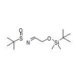 (S,E)-N-[2-[(tert-Butyldimethylsilyl)oxy]ethylidene]-2-methylpropane-2-sulfinamide