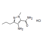 4-Amino-1-methyl-3-propyl-1H-pyrazole-5-carboxamide Hydrochloride
