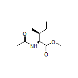 Methyl (2S,3S)-2-Acetamido-3-methylpentanoate