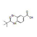 3-Bromo-4-pivalamidobenzoic Acid