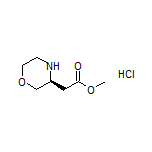 Methyl (S)-2-(Morpholin-3-yl)acetate Hydrochloride