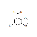 6-Chloro-3,4-dihydro-2H-benzo[b][1,4]oxazine-8-carboxylic Acid