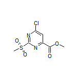 Methyl 6-Chloro-2-(methylsulfonyl)pyrimidine-4-carboxylate