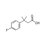 3-(4-Fluorophenyl)-3-methylbutanoic Acid