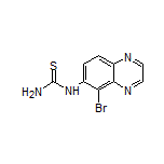 1-(5-Bromoquinoxalin-6-yl)thiourea