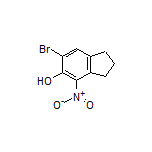 6-Bromo-4-nitroindan-5-ol