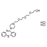 2-[2-[2-[2-[4-(Dibenzo[b,f][1,4]thiazepin-11-yl)piperazin-1-yl]ethoxy]ethoxy]ethoxy]ethanol Dihydrochloride