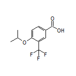 4-Isopropoxy-3-(trifluoromethyl)benzoic Acid