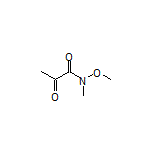 N-Methoxy-N-methyl-2-oxopropanamide
