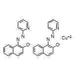 Bis[1-(2-Pyridylazo)-2-naphtholato]copper(II)