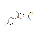 1-(4-Fluorophenyl)-5-methyl-1H-pyrazole-3-carboxylic Acid