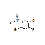1-Bromo-4-chloro-5-fluoro-2-nitrobenzene
