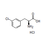 (S)-2-Amino-3-(3-chlorophenyl)propanoic Acid Hydrochloride