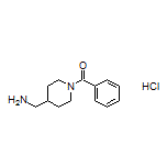 [4-(Aminomethyl)piperidin-1-yl](phenyl)methanone Hydrochloride