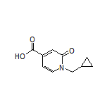 1-(Cyclopropylmethyl)-2-oxo-1,2-dihydropyridine-4-carboxylic Acid