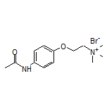2-(4-Acetamidophenoxy)-N,N,N-trimethylethanaminium Bromide