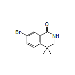 7-Bromo-4,4-dimethyl-3,4-dihydroisoquinolin-1(2H)-one