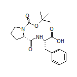 (S)-2-[(S)-1-Boc-pyrrolidine-2-carboxamido]-3-phenylpropanoic Acid