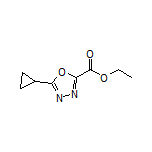 Ethyl 5-Cyclopropyl-1,3,4-oxadiazole-2-carboxylate
