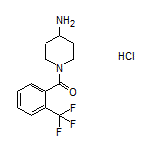 (4-Aminopiperidin-1-yl)[2-(trifluoromethyl)phenyl]methanone Hydrochloride