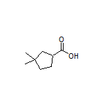 3,3-Dimethylcyclopentane-1-carboxylic Acid