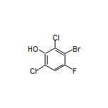 3-Bromo-2,6-dichloro-4-fluorophenol