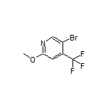 5-Bromo-2-methoxy-4-(trifluoromethyl)pyridine