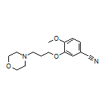 4-Methoxy-3-(3-morpholinopropoxy)benzonitrile