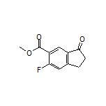 Methyl 6-Fluoro-3-oxo-2,3-dihydro-1H-indene-5-carboxylate