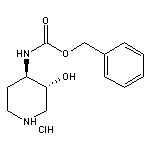 Trans-Benzyl (3-Hydroxypiperidin-4-Yl)Carbamate Hydrochloride