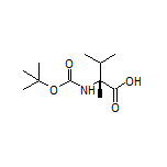 (R)-2-(Boc-amino)-2,3-dimethylbutanoic Acid
