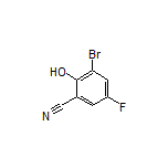 3-Bromo-5-fluoro-2-hydroxybenzonitrile