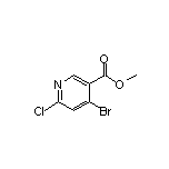 Methyl 4-Bromo-6-chloronicotinate