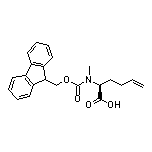 (S)-2-[Fmoc(methyl)amino]-5-hexenoic Acid