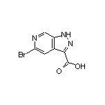 5-Bromo-1H-pyrazolo[3,4-c]pyridine-3-carboxylic Acid
